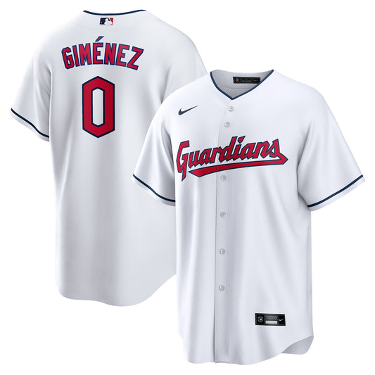 Andr??s Gim??nez Cleveland Guardians Nike Home  Replica Player Jersey - White