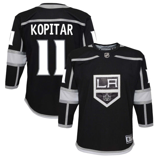 Anze Kopitar Los Angeles Kings Youth Home Replica Jersey - Black